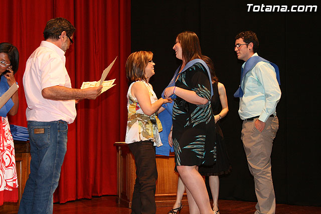 Acto de graduacin de los alumnos del IES Prado Mayor - 2010  - 98