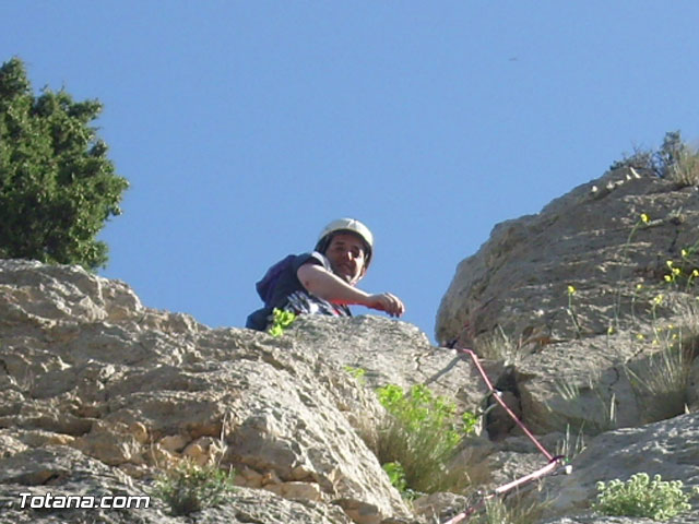 Jornada de escalada pared sur de Leiva - 49