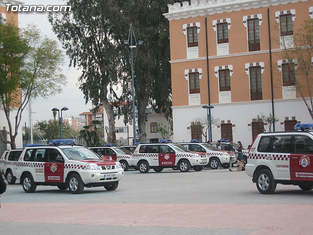 Valcrcel entrega a los ayuntamientos los vehculos para las Unidades Especiales de Seguridad Ciudadana - 120