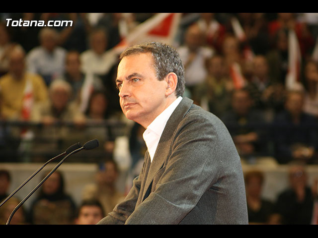Zapatero avisa al PP que quien basa su estrategia en la abstencin y sembrar el temor no gana - 183
