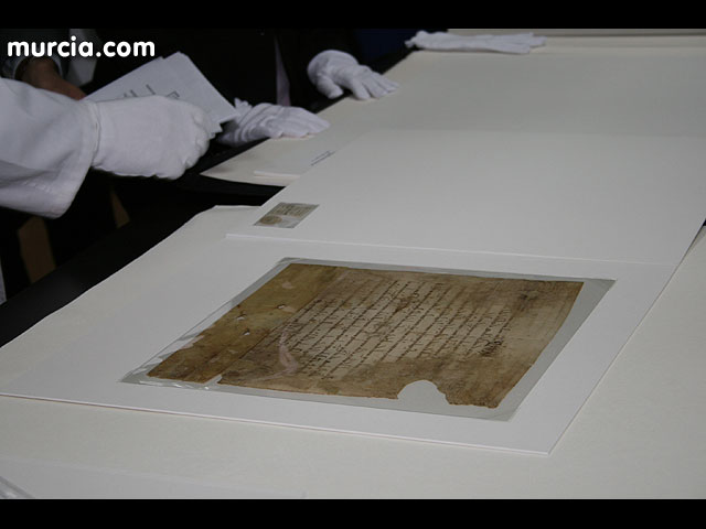 Cultura restaura documentos de ocho municipios de la Regin datados entre el siglo XIII y el XX - 37