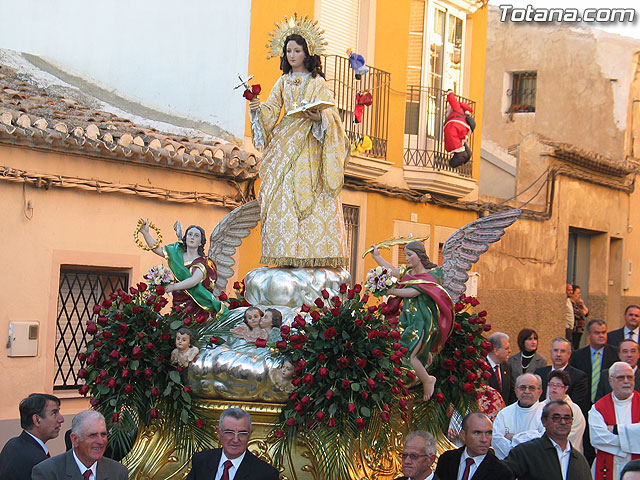 TRASLADO PROCESIONAL de la imagen de Santa Eulalia desde la Ermita de San Roque a la Parroquia de Santiago - 43