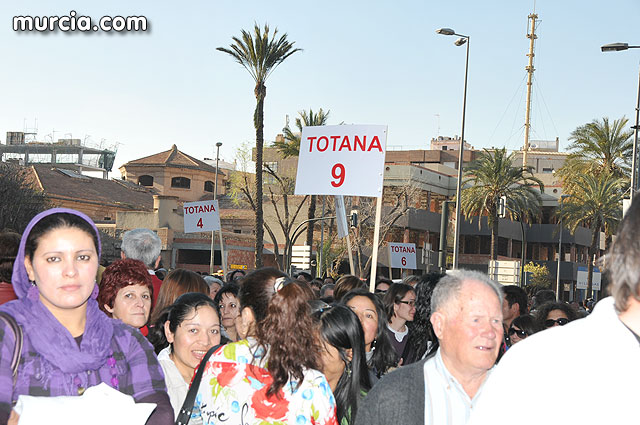 Cientos de miles de personas se manifiestan en Murcia a favor del trasvase - 74