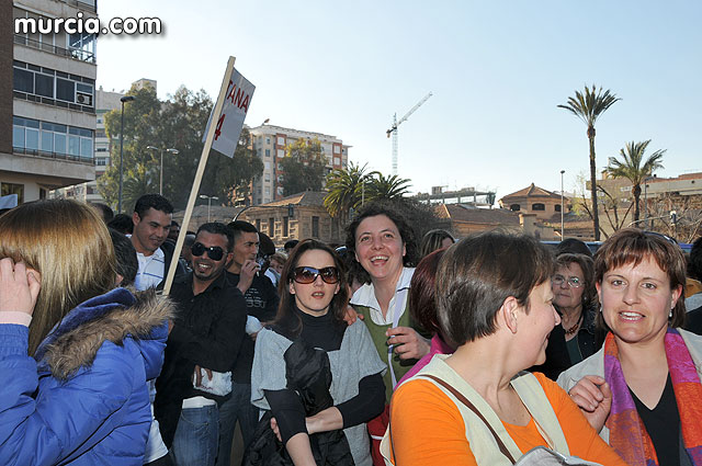 Cientos de miles de personas se manifiestan en Murcia a favor del trasvase - 78