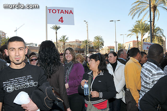 Cientos de miles de personas se manifiestan en Murcia a favor del trasvase - 82