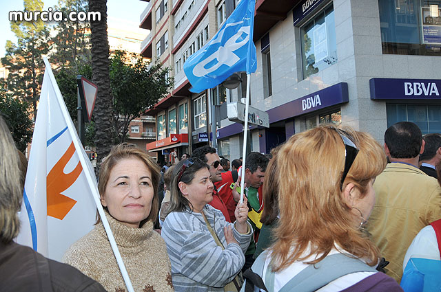 Cientos de miles de personas se manifiestan en Murcia a favor del trasvase - 105