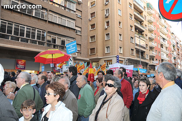 Cientos de miles de personas se manifiestan en Murcia a favor del trasvase - 137