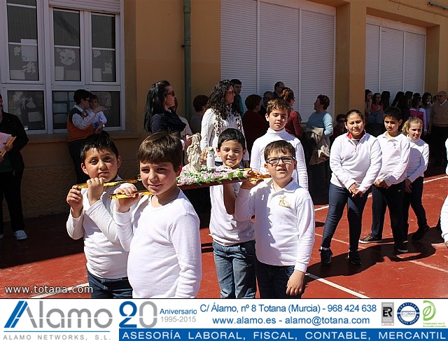 Procesión infantil Colegio Santa Eulalia - Semana Santa 2015 - 9