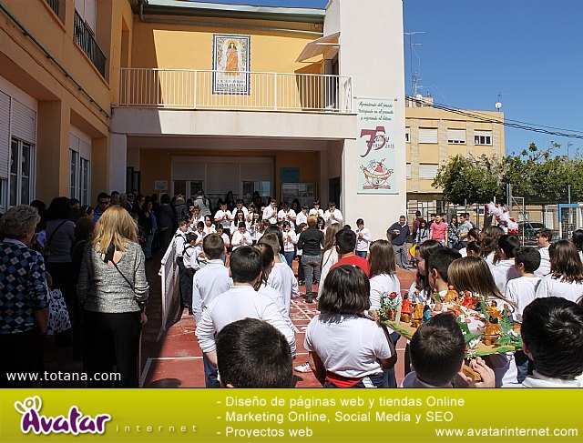 Procesión infantil Colegio Santa Eulalia - Semana Santa 2015 - 47