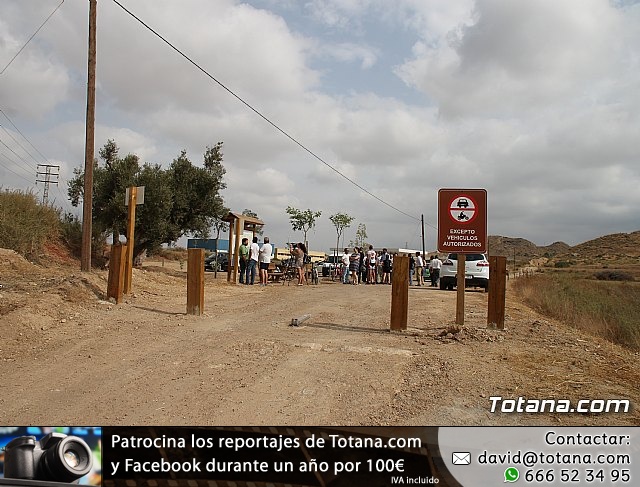 Inauguración del acondicionamiento como vía verde del trazado ferroviario Totana - Cartagena - 56