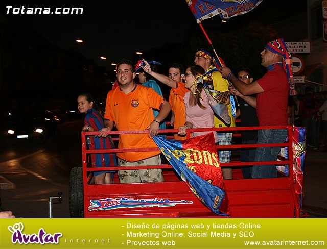 Celebración del título de Liga. FC Barcelona. Totana 2010 - 315