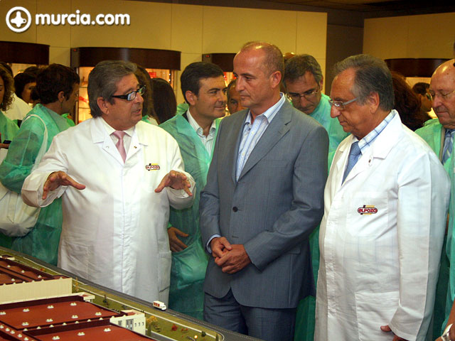 El ministro de Industria, Miguel Sebastin, visit las instalaciones de ElPozo - 13