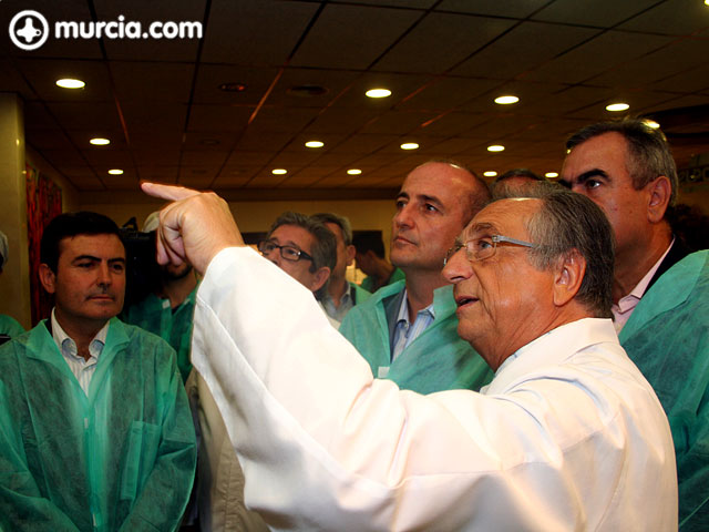 El ministro de Industria, Miguel Sebastin, visit las instalaciones de ElPozo - 18