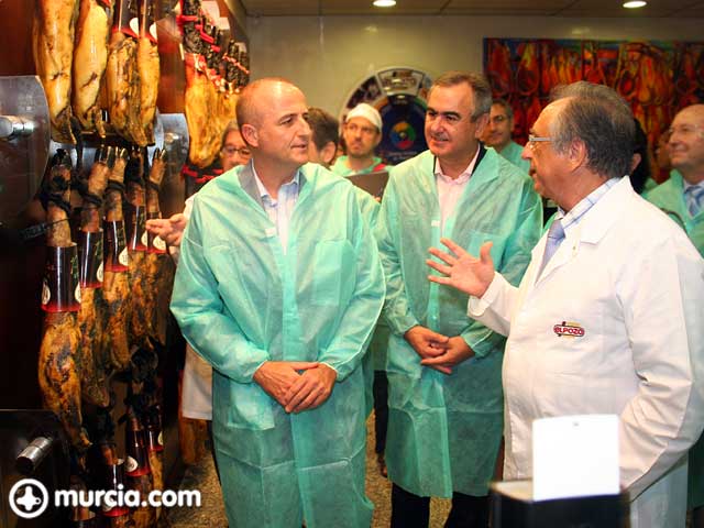 El ministro de Industria, Miguel Sebastin, visit las instalaciones de ElPozo - 22