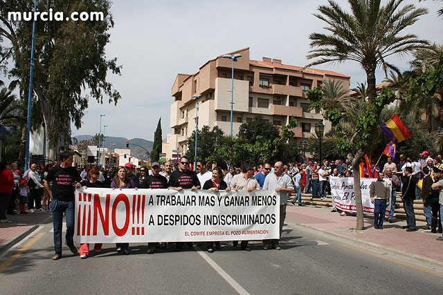 Multitudinaria manifestacin en Alhama de los trabajadores de ElPozo Alimentacin - 58