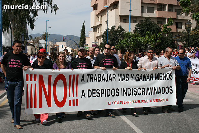 Multitudinaria manifestacin en Alhama de los trabajadores de ElPozo Alimentacin - 59