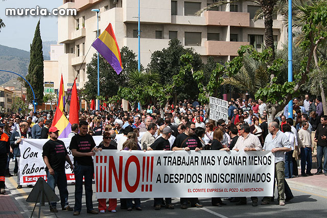 Multitudinaria manifestacin en Alhama de los trabajadores de ElPozo Alimentacin - 60