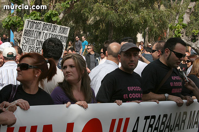 Multitudinaria manifestacin en Alhama de los trabajadores de ElPozo Alimentacin - 62