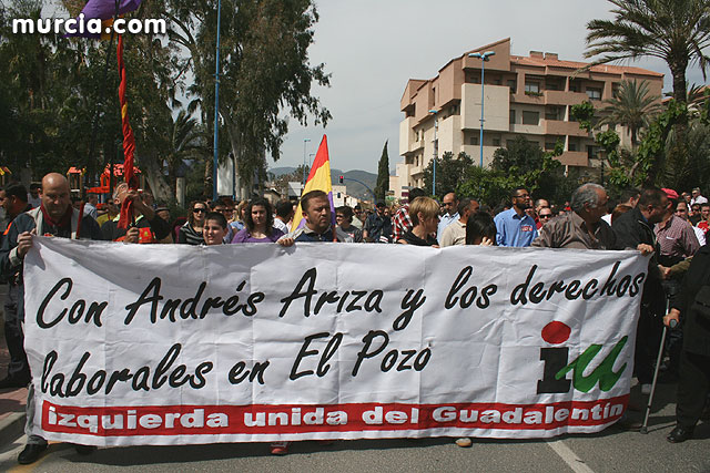 Multitudinaria manifestacin en Alhama de los trabajadores de ElPozo Alimentacin - 63