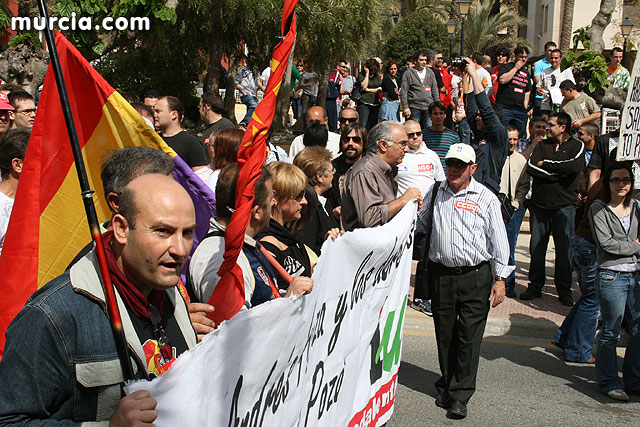 Multitudinaria manifestacin en Alhama de los trabajadores de ElPozo Alimentacin - 70