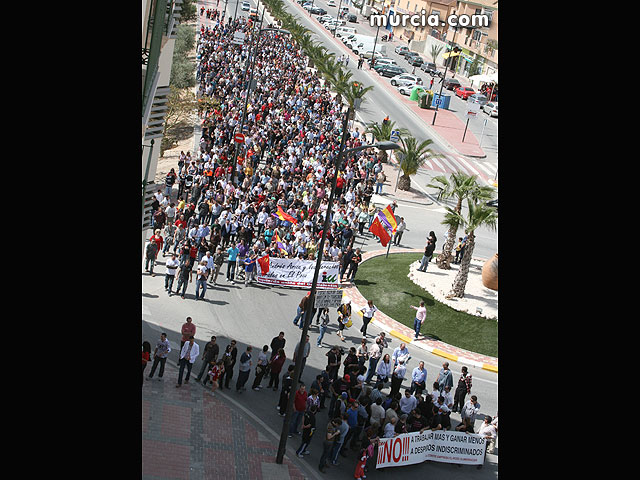 Multitudinaria manifestacin en Alhama de los trabajadores de ElPozo Alimentacin - 179