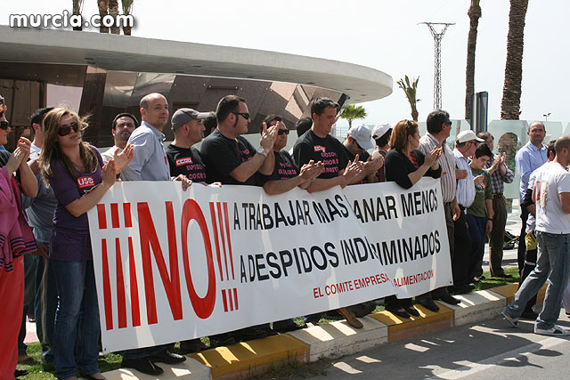 Multitudinaria manifestacin en Alhama de los trabajadores de ElPozo Alimentacin - 195