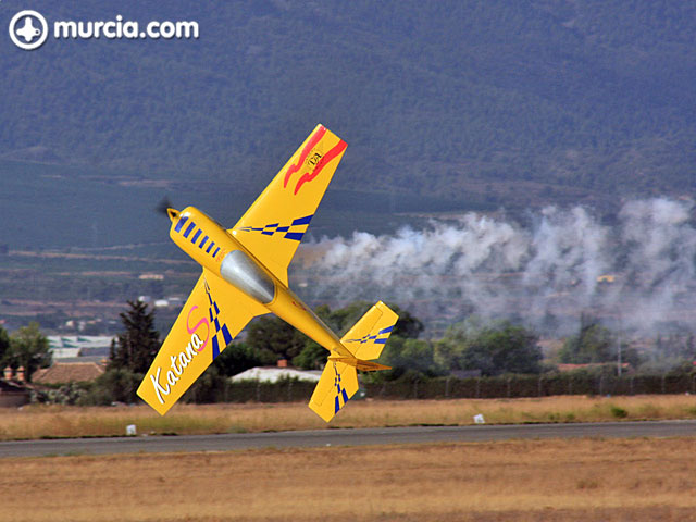 Se celebra en la Base Area de Alcantarilla el 2º festival de aeromodelismo 2008 - 9