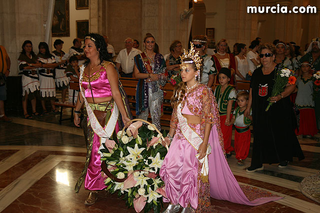 Ofrenda floral Virgen de la Arrixaca. Moros y Cristianos 2008 - 42