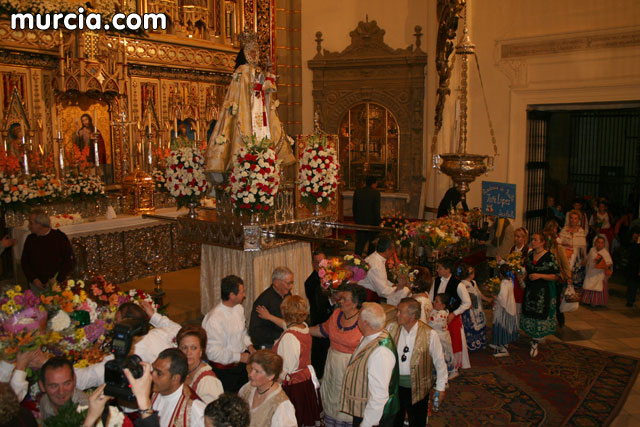 Ofrenda floral a la Virgen de la Fuensanta - Fiestas de primavera 2008 - 2
