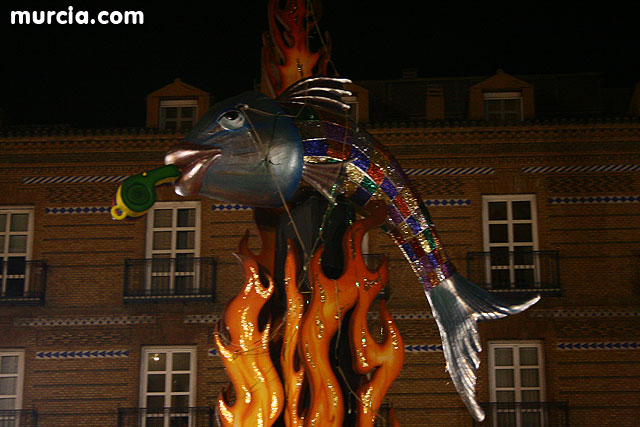 Quema de la Sardina y fuegos artificiales - Fiestas de primavera 2008 - 5