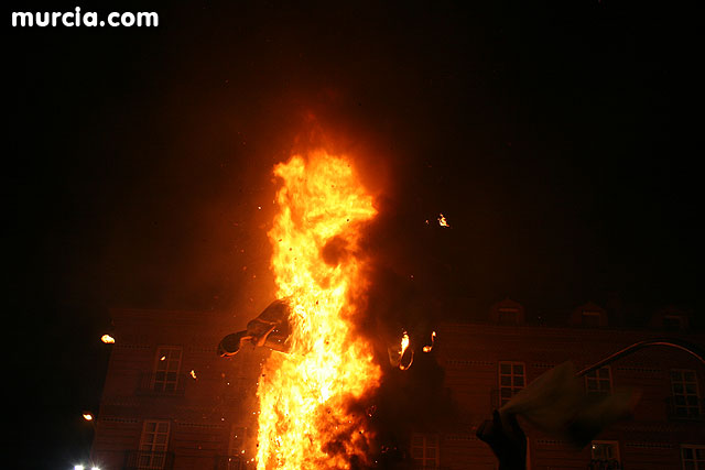 Quema de la Sardina y fuegos artificiales - Fiestas de primavera 2008 - 12