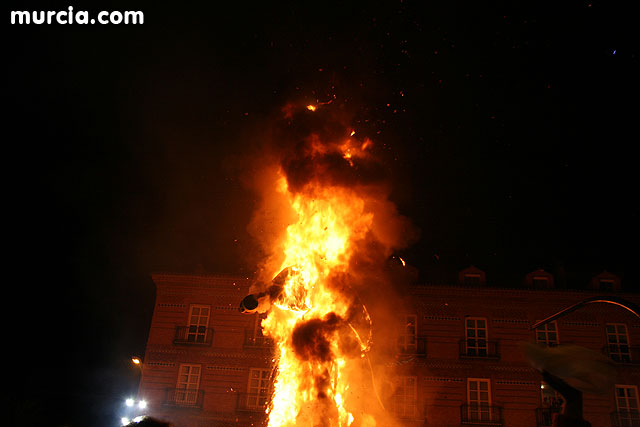 Quema de la Sardina y fuegos artificiales - Fiestas de primavera 2008 - 16