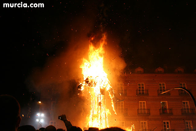 Quema de la Sardina y fuegos artificiales - Fiestas de primavera 2008 - 21