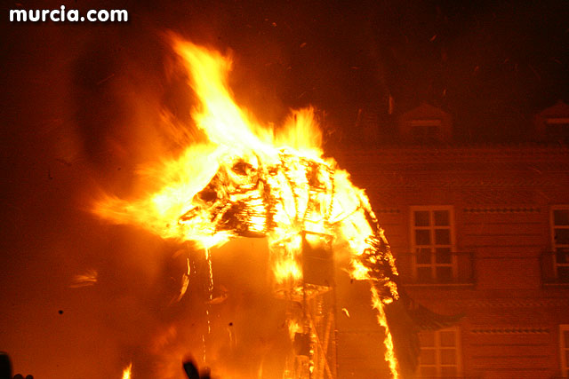 Quema de la Sardina y fuegos artificiales - Fiestas de primavera 2008 - 24
