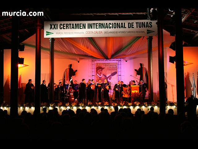 Gala inaugural del XXI Certamen Internacional de Tunas 2008 - 9