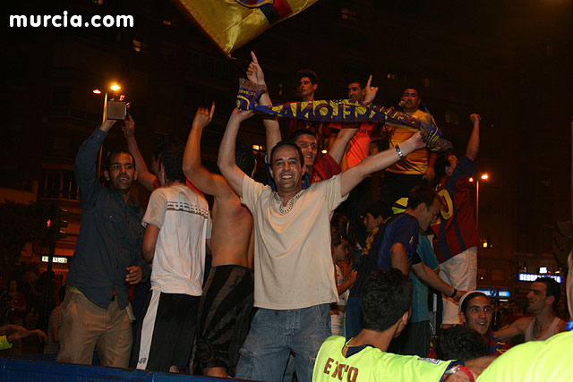 Celebracin del triunfo del Bara en la Liga de Campeones - 121