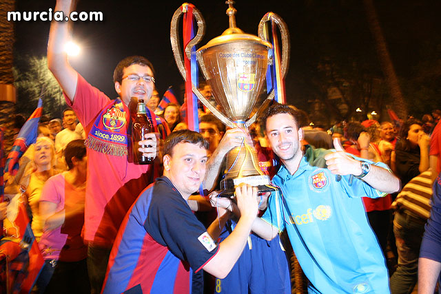 Celebracin del triunfo del Bara en la Liga de Campeones - 168