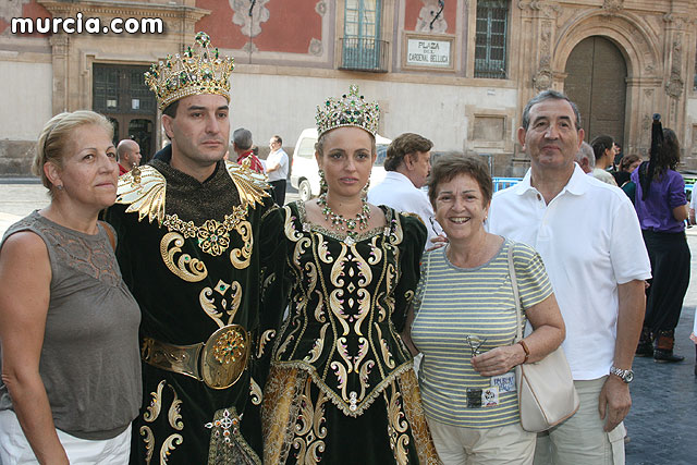Homenaje del Infante Alfonso al Rey Alfonso X - Moros y Cristianos 2009 - 10