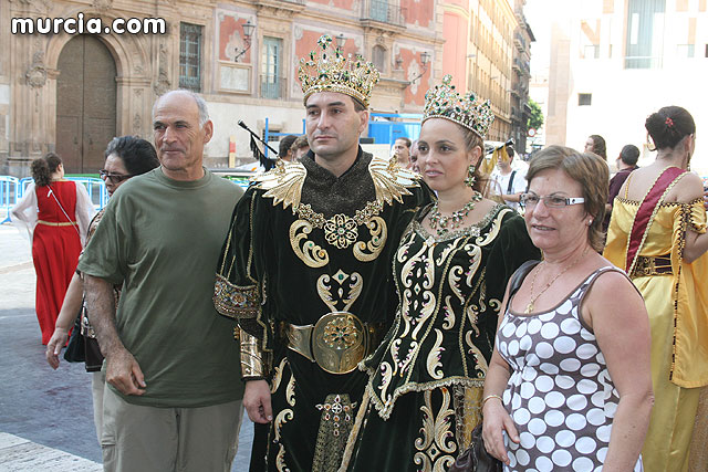 Homenaje del Infante Alfonso al Rey Alfonso X - Moros y Cristianos 2009 - 12