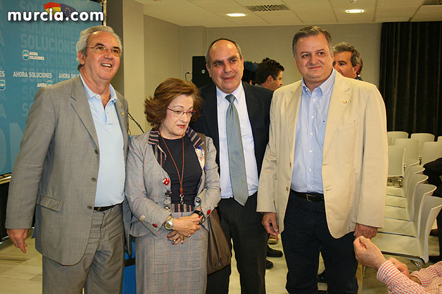 Jos Mara Aznar visit Murcia - 4