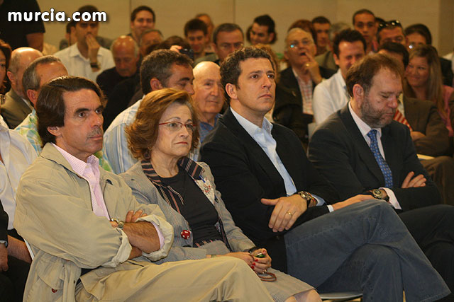 Jos Mara Aznar visit Murcia - 37