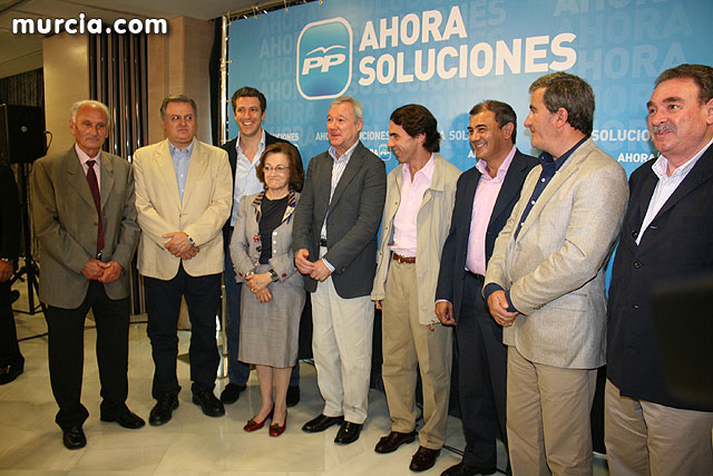 Jos Mara Aznar visit Murcia - 55