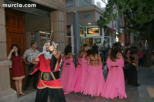 Pasacalles y acto de bienvenida a la Fiesta de Moros y Cristianos 2009 - 10