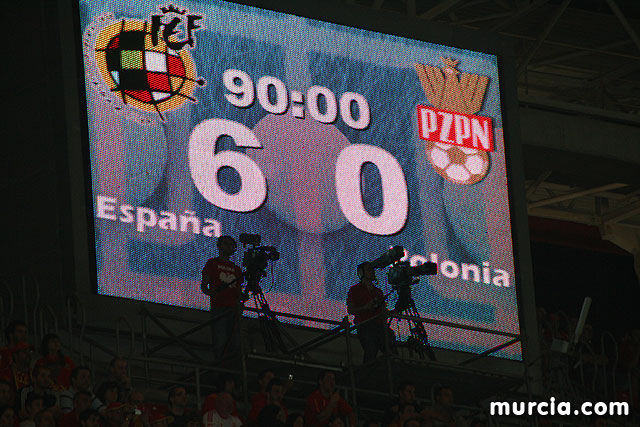 España - Polonia (6-0). Nueva Condomina (I) - 494