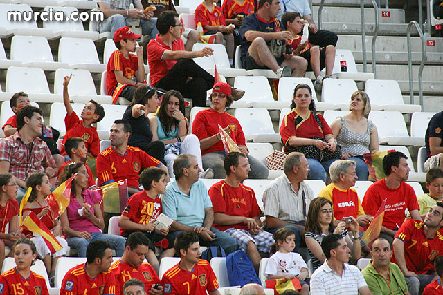 España - Polonia (6-0). Nueva Condomina (II) - 96