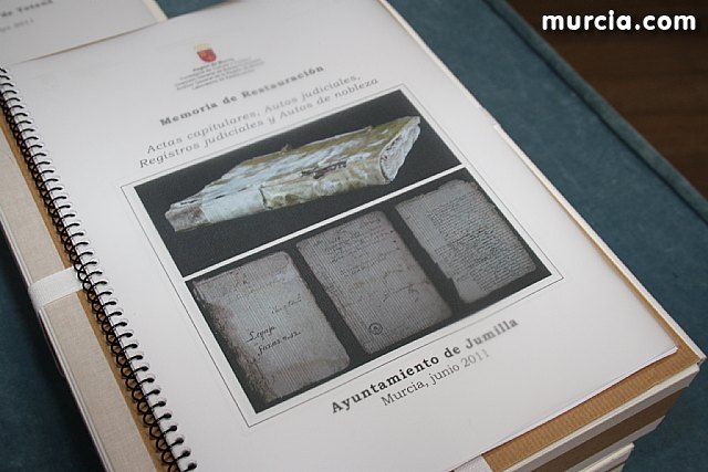 Cultura restaura documentos histricos de los siglos XVI al XIX pertenecientes a siete ayuntamientos - 8