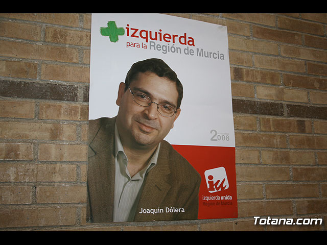 Mitin central de campaña IU en Murcia - Elecciones Generales 2008 - 5