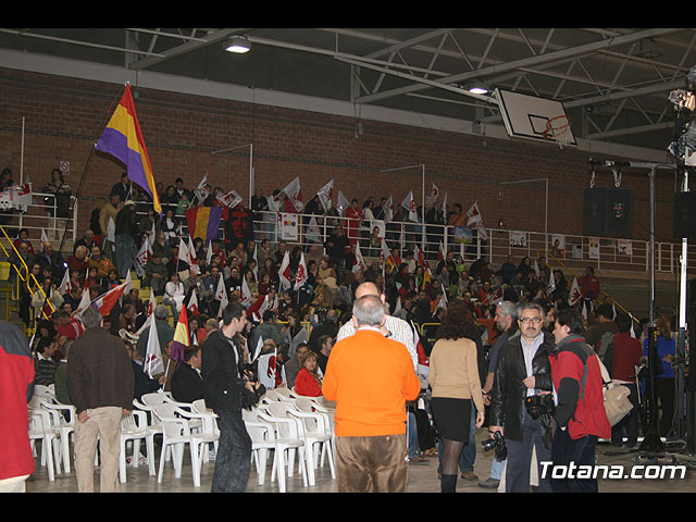 Mitin central de campaña IU en Murcia - Elecciones Generales 2008 - 15