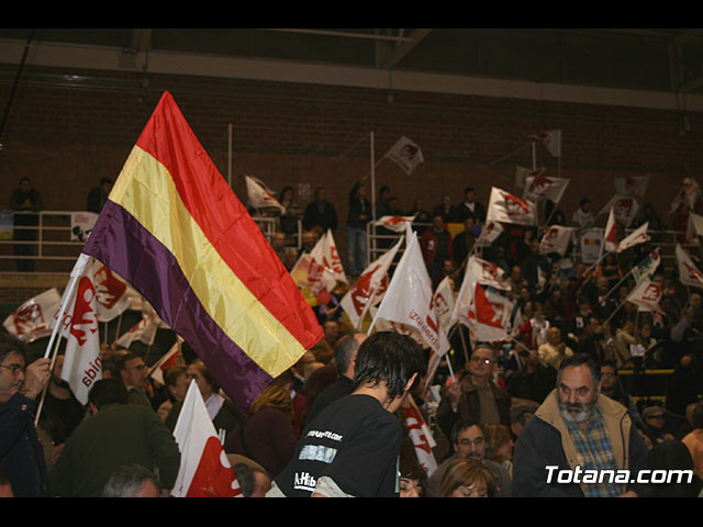Mitin central de campaña IU en Murcia - Elecciones Generales 2008 - 30