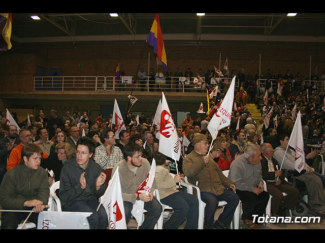 Mitin central de campaña IU en Murcia - Elecciones Generales 2008 - 44